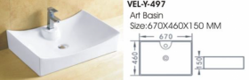 VELLY ITALIA | Sanitary Ware | VEL-Y497