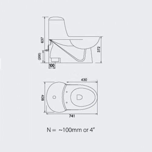 PORTA | Sanitary Ware | HD102N