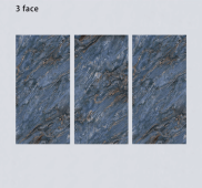 ALPHA  | Tiles | 24 X 48 | 612AF006 | Floor Tile | Polished | Blue | Prime