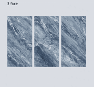 ALPHA  | Tiles | 24 X 48 | 612AF016 | Floor Tile | Polished | Metalic Grey | Prime