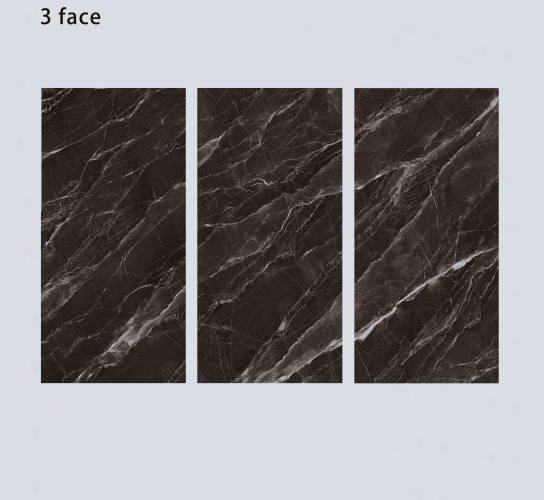 ALPHA  | Tiles | 24 X 48 | 612AF020B | Floor Tile | Polished | Dark Brown | Prime