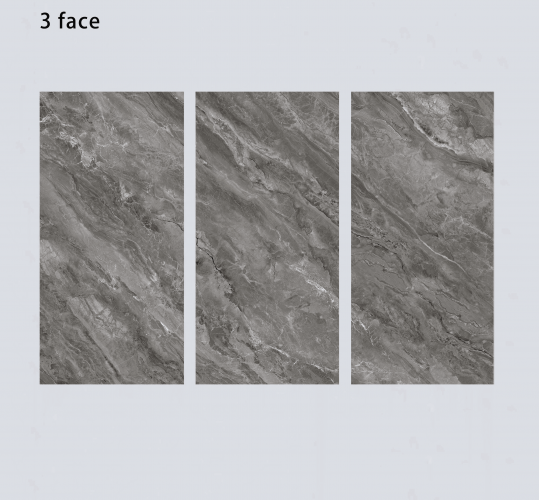 ALPHA  | Tiles | 24 X 48 | 612AF023 | Floor Tile | Polished | Metalic Grey | Prime