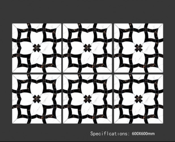 ALPHA  | Tiles | 24 X 24 | 60AF043 | Floor Tile | Polished | White | Prime