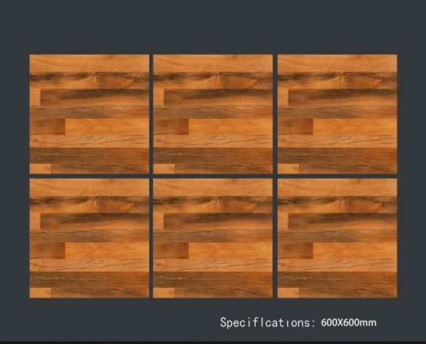 ALPHA  | Tiles | 24 X 24 | 60AF042 | Floor Tile | Polished | Wood Brown | Prime