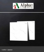 ALPHA  | Tiles | 24 X 24 | 60AF051 | Floor Tile | Polished | White | Prime