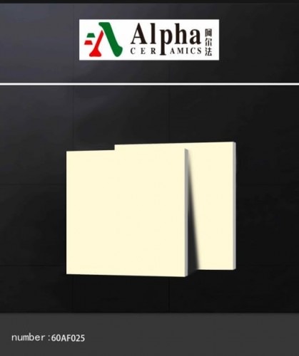 ALPHA  | Tiles | 24 X 24 | 60AF025 | Floor Tile | Polished | White | Prime