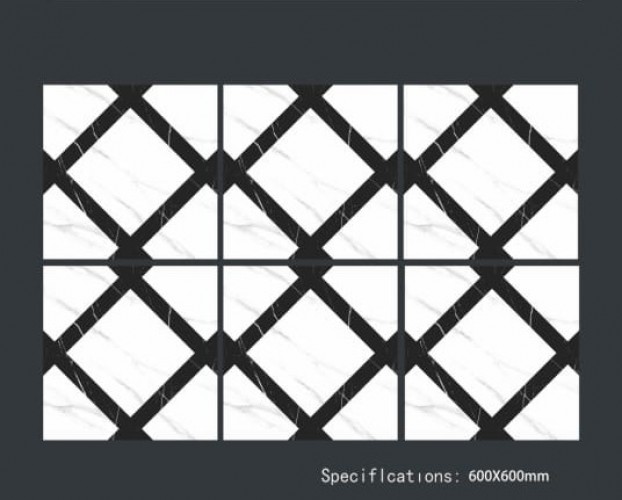 ALPHA  | Tiles | 24 X 24 | 60AF027 | Floor Tile | Polished | White | Prime