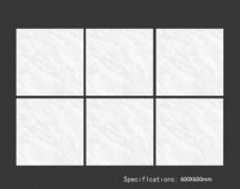 ALPHA  | Tiles | 24 X 24 | 60AF018 | Floor Tile | Polished | Grey White | Prime