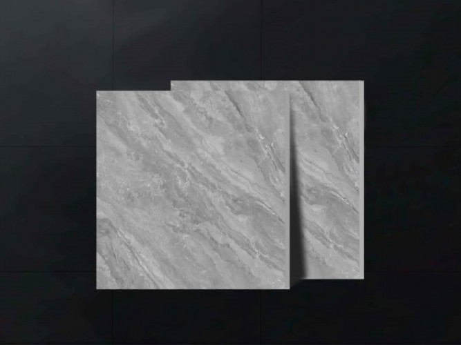 ALPHA  | Tiles | 24 X 24 | 60AF012 | Floor Tile | Polished | Grey | Prime