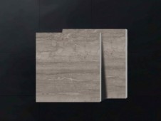ALPHA  | Tiles | 24 X 24 | 60AF011 | Floor Tile | Polished | Metalic Grey | Prime
