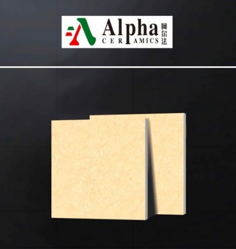 ALPHA  | Tiles | 24 X 24 | 60AF006 | Floor Tile | Polished | Ivory | Prime