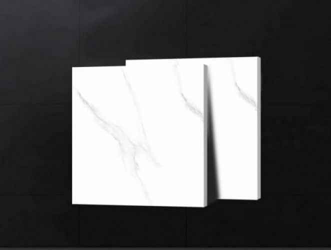 ALPHA  | Tiles | 24 X 24 | 60AF001 | Floor Tile | Polished | White | Prime