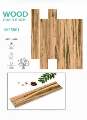 IMOLA | Tiles | 6 X 32 | IM15801 | Floor Tile | Matt | Wood | Prime