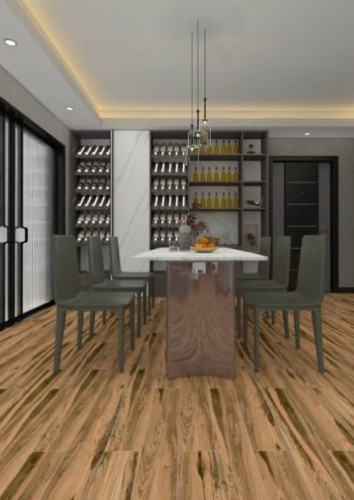 IMOLA | Tiles | 6 X 32 | IM15801 | Floor Tile | Matt | Wood | Prime