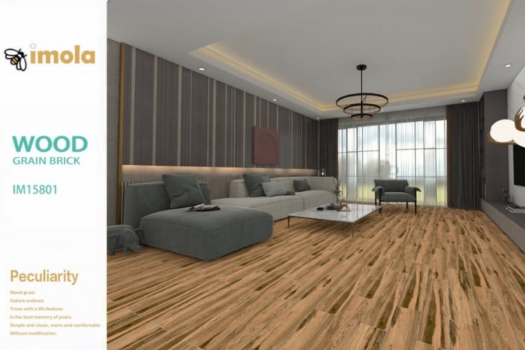 IMOLA | Tiles | 6 X 32 | IM15801 | Floor Tile | Matt | Wood | Prime