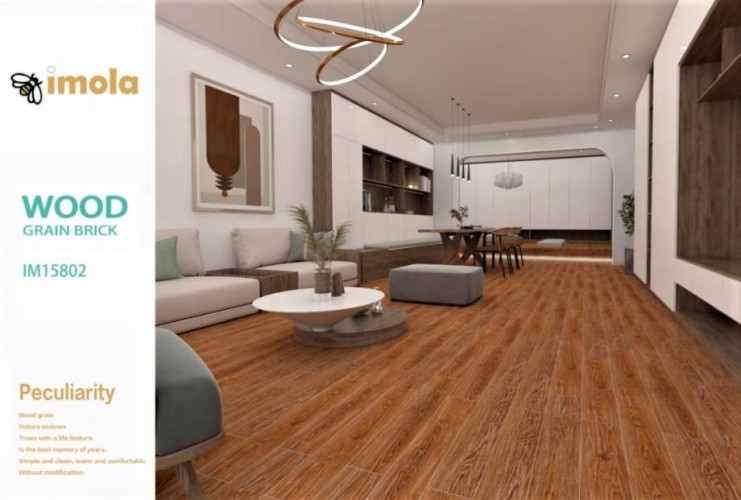 IMOLA | Tiles | 6 X 32 | IM15802 | Floor Tile | Matt | Wood | Prime