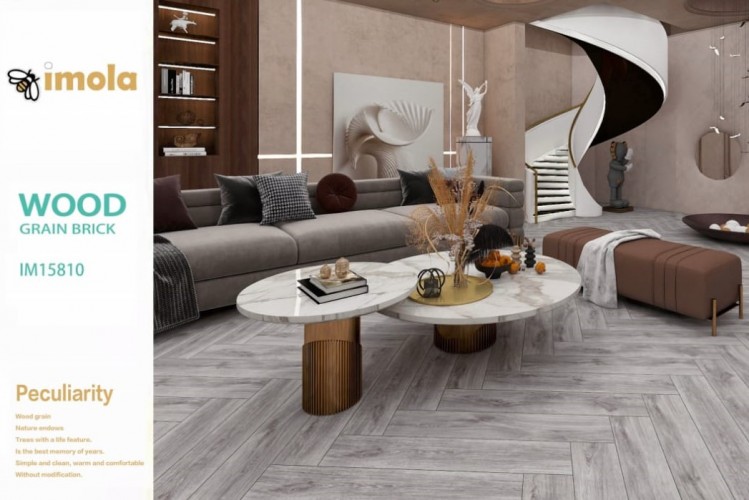 IMOLA | Tiles | 6 X 32 | IM15810 | Floor Tile | Matt | Wood | Prime