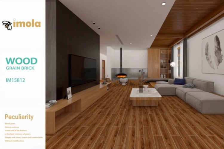 IMOLA | Tiles | 6 X 32 | IM15812 | Floor Tile | Matt | Wood | Prime