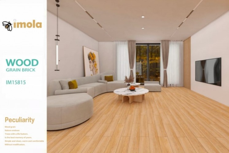 IMOLA | Tiles | 6 X 32 | IM15815 | Floor Tile | Matt | Wood | Prime