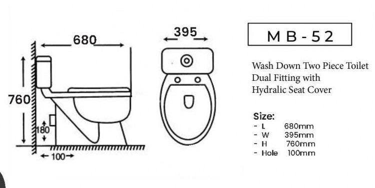 Marachi | Sanitary Ware | MB52