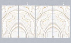 GLORY | Tiles | 24 X 48 | 612GY034A1A2 | Floor Tile | Polished | Ivory | Prime