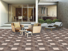 OREAL  | Tiles | 16 X 16 | OR4411 | Floor Tile | Matt | Ivory Brown | Prime