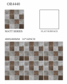 OREAL  | Tiles | 16 X 16 | OR4440 | Floor Tile | Matt | Grey | Prime