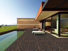 OREAL  | Tiles | 16 X 16 | OR4420 | Floor Tile | Matt | Cofee Brown | Prime