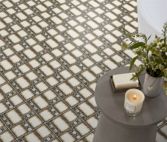 OREAL  | Tiles | 16 X 16 | OR4431 | Floor Tile | Matt | Ivory | Prime