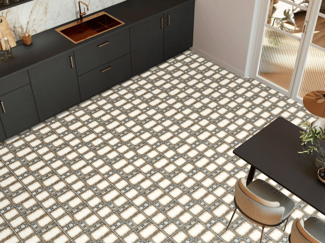 OREAL  | Tiles | 16 X 16 | OR4431 | Floor Tile | Matt | Ivory | Prime