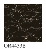 OREAL  | Tiles | 16 X 16 | OR4433B | Floor Tile | Matt | Black  | Prime