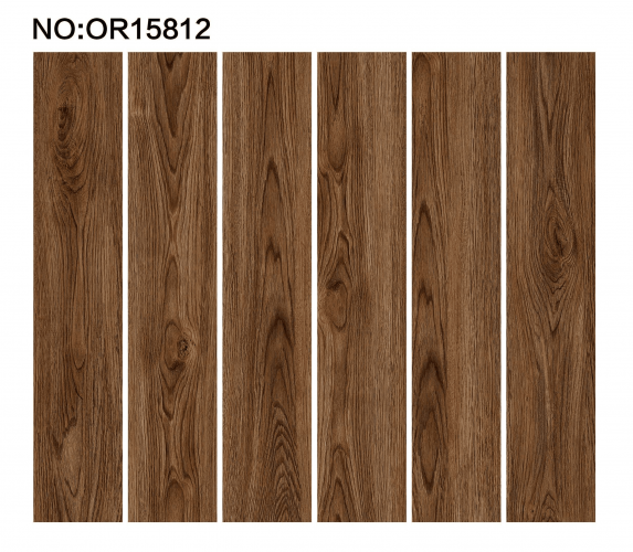 OREAL | Tiles | 6 X 32 | OR15812 | Floor Tile | Matt | Wood Brown | Prime
