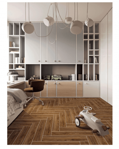 OREAL | Tiles | 6 X 32 | OR15812 | Floor Tile | Matt | Wood Brown | Prime