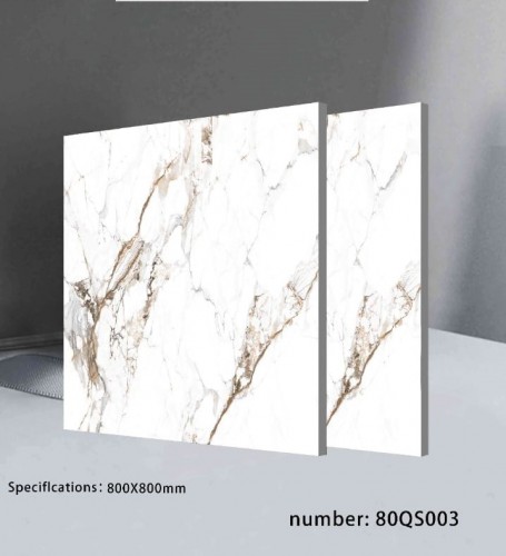 QIANG SHENG | Tiles | 32 X 32 | 80QS003 | Floor Tile | Polished | White | AAA Quality