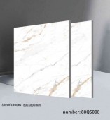 QIANG SHENG | Tiles | 32 X 32 | 80QS008 | Floor Tile | Polished | White | AAA Quality