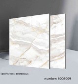 QIANG SHENG | Tiles | 32 X 32 | 80QS009 | Floor Tile | Polished | White | AAA Quality