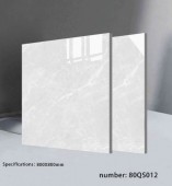 QIANG SHENG | Tiles | 32 X 32 | 80QS012 | Floor Tile | Polished | Grey | AAA Quality