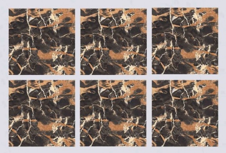 QIANG SHENG | Tiles | 32 X 32 | 80QS021B | Floor Tile | Polished | Metalic Brown | AAA Quality