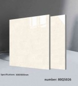 QIANG SHENG | Tiles | 32 X 32 | 80QS026 | Floor Tile | Polished | Ivory | AAA Quality