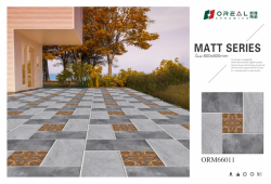 OREAL | Tiles | 24 X 24 | ORM66011 | Floor Tile | Matt | Grey | AAA Quality