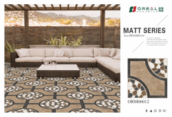 OREAL | Tiles | 24 X 24 | ORM66012 | Floor Tile | Matt | Ivory Brown | AAA Quality