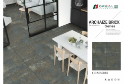 OREAL | Tiles | 24 X 24 | ORM66018 | Floor Tile | Matt | Grey | AAA Quality