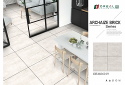 OREAL | Tiles | 24 X 24 | ORM66019 | Floor Tile | Matt | Grey White | AAA Quality