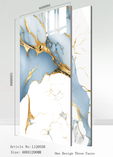 TIME | Tiles | 24 X 48 | L12055B | Floor Tile | Polished | White | Prime