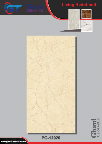 Ghani | Tiles | 24 X 48 | PG12020 | Floor Tile | Polished | Ivory | Prime