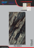 Ghani | Tiles | 24 X 48 | PG12045D | Floor Tile | Polished | Multicolour | Prime