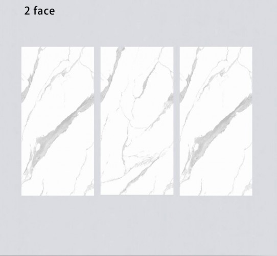 GLORY | Tiles | 24 X 48 | 612GY006 | Floor Tile | Polished | White | AAA Quality