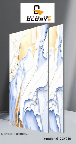GLORY | Tiles | 24 X 48 | 612GY010 | Floor Tile | Polished | White | AAA Quality