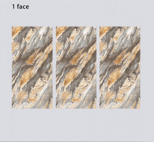 GLORY | Tiles | 24 X 48 | 612GY016 | Floor Tile | Polished | Ivory Brown | AAA Quality