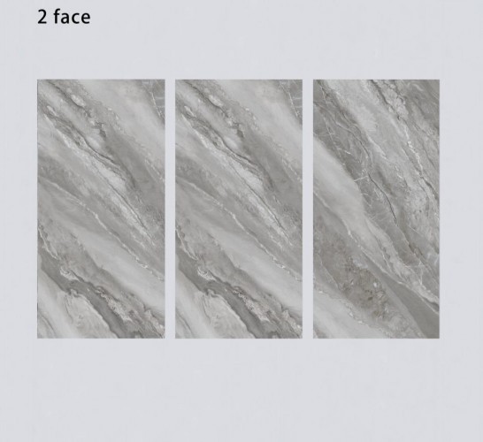 GLORY | Tiles | 24 X 48 | 612GY017 | Floor Tile | Polished | Grey | AAA Quality